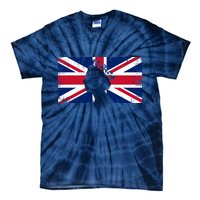 Elizabeth Her Royal Highness Queen Of England Flag Tie-Dye T-Shirt
