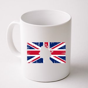 Elizabeth Her Royal Highness Queen Of England Flag Coffee Mug