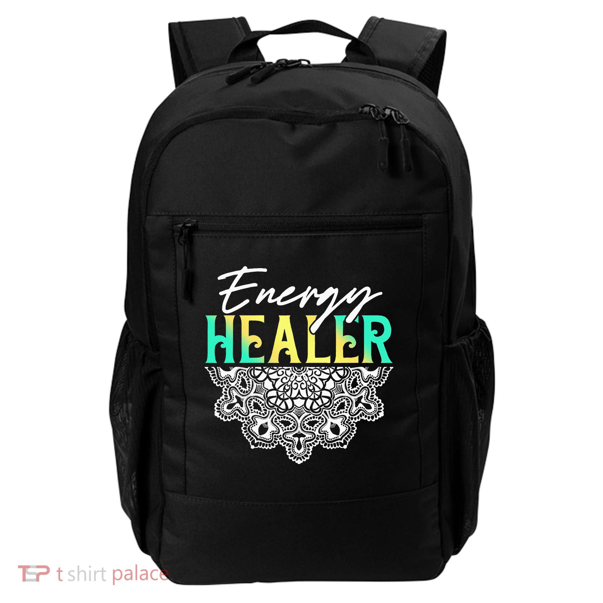 Energy Healer Reiki Master Yoga Spiritual Chakra Japanese Backpack