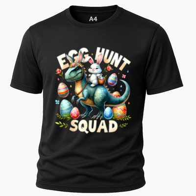 Egg Hunt Squad Bunny Dinosaur Easter Day Bunny Egg Hunt Performance Shirt