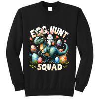 Egg Hunt Squad Bunny Dinosaur Easter Day Bunny Egg Hunt Sweatshirt