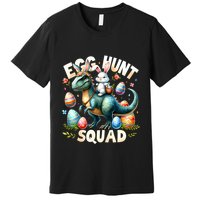 Egg Hunt Squad Bunny Dinosaur Easter Day Bunny Egg Hunt Premium T-Shirt