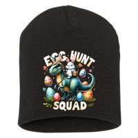 Egg Hunt Squad Bunny Dinosaur Easter Day Bunny Egg Hunt Short Acrylic Beanie