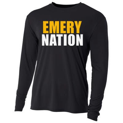 Emery High School Nation Cooling Performance Long Sleeve Crew