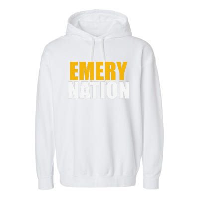 Emery High School Nation Garment-Dyed Fleece Hoodie