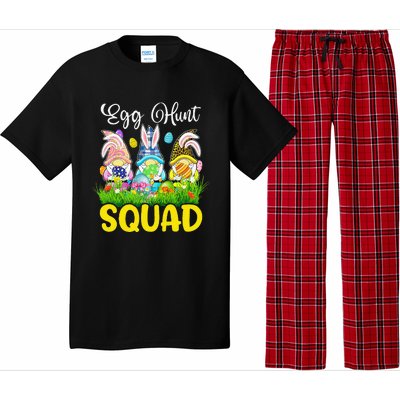 Egg Hunt Squad Gnomes Easter Day Bunny Pajama Set