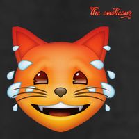 Emoji Heated Sweating Cat Face Golf Towel