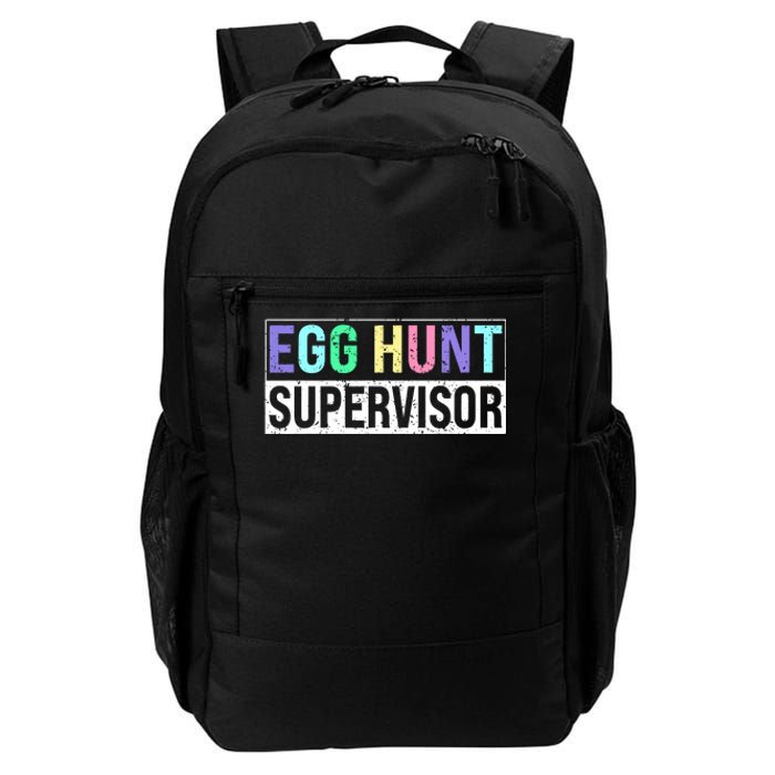 Egg Hunt Supervisor Egg Hunting Party Mom Dad Adult Easter Daily Commute Backpack