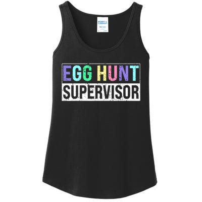 Egg Hunt Supervisor Egg Hunting Party Mom Dad Adult Easter Ladies Essential Tank