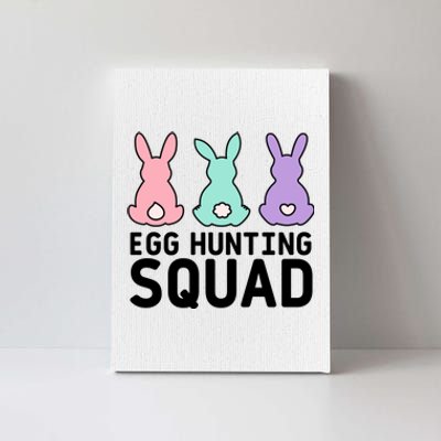 Egg Hunting Squad Easter Funny Canvas