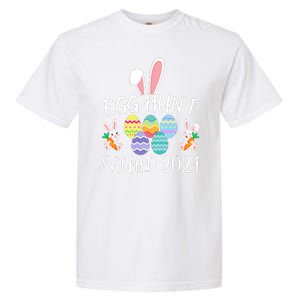 Egg Hunt Squad 2024 Funny Easter Day 2024 Egg Hunt Easter Eggs Hunter Garment-Dyed Heavyweight T-Shirt