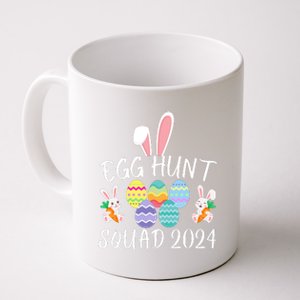 Egg Hunt Squad 2024 Funny Easter Day 2024 Egg Hunt Easter Eggs Hunter Coffee Mug