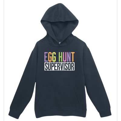 Egg Hunt Supervisor Egg Hunting Party Mom Dad Adult Easter Urban Pullover Hoodie