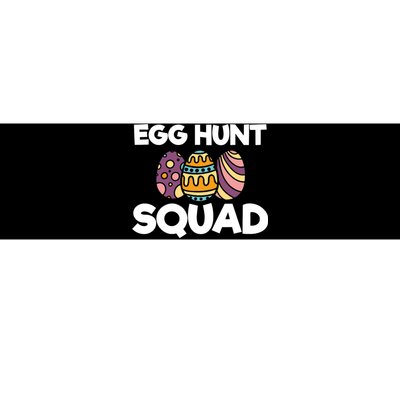 Egg Hunt Squad Easter Day Bunny Bumper Sticker