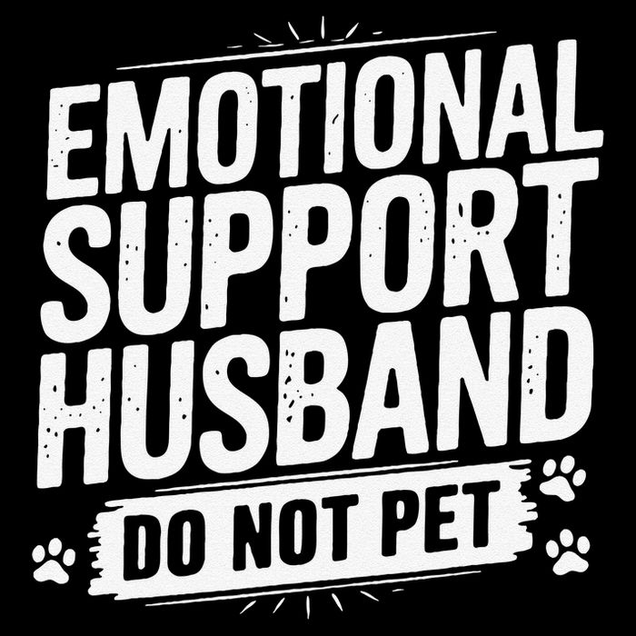 Emotional Husband Support Do Not Pet Funny Husband Humor 16 in Basic Backpack