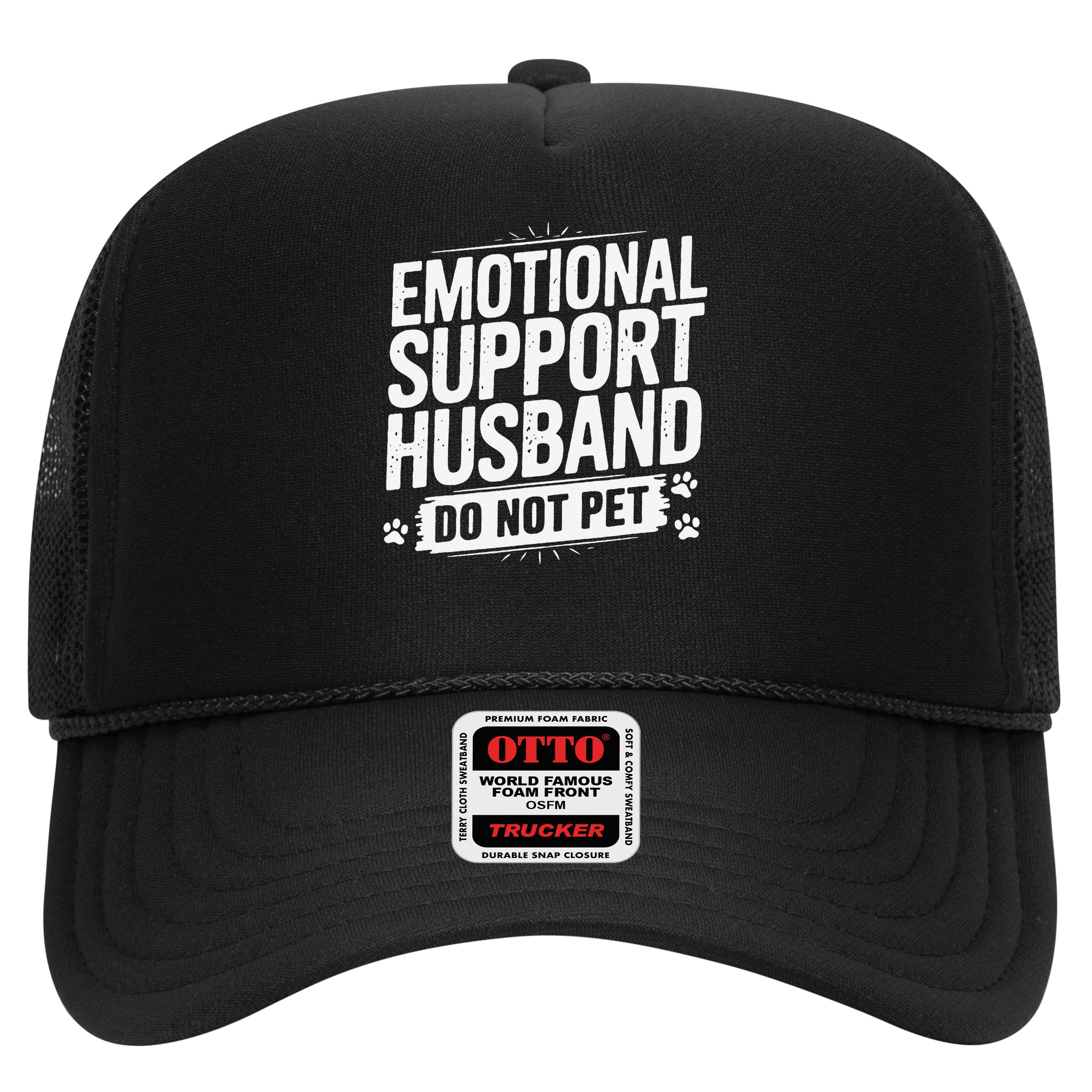 Emotional Husband Support Do Not Pet Funny Husband Humor Hat