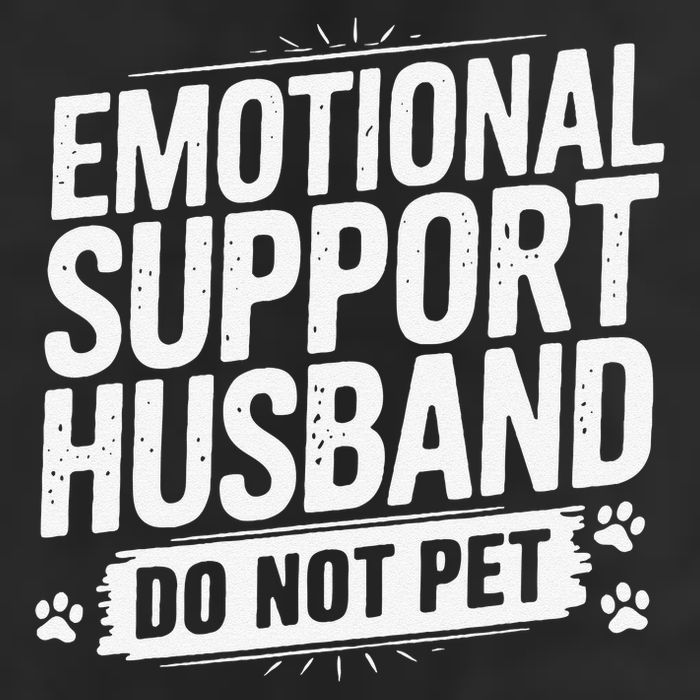 Emotional Husband Support Do Not Pet Funny Husband Humor Hat