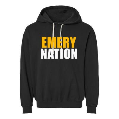 Emery High School Nation Garment-Dyed Fleece Hoodie