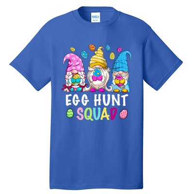 Egg Hunt Squad Gnomes Happy Easter Day Gnomes Bunny Egg Hunt Gift Tall T-Shirt