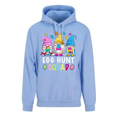 Egg Hunt Squad Gnomes Happy Easter Day Gnomes Bunny Egg Hunt Gift Unisex Surf Hoodie