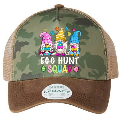 Egg Hunt Squad Gnomes Happy Easter Day Gnomes Bunny Egg Hunt Gift Legacy Tie Dye Trucker Hat