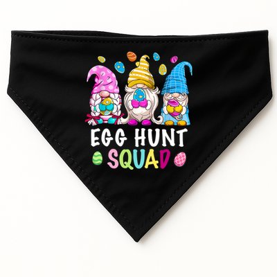 Egg Hunt Squad Gnomes Happy Easter Day Gnomes Bunny Egg Hunt Gift USA-Made Doggie Bandana