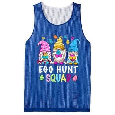 Egg Hunt Squad Gnomes Happy Easter Day Gnomes Bunny Egg Hunt Gift Mesh Reversible Basketball Jersey Tank