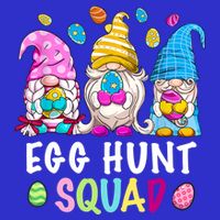 Egg Hunt Squad Gnomes Happy Easter Day Gnomes Bunny Egg Hunt Gift Short Acrylic Beanie