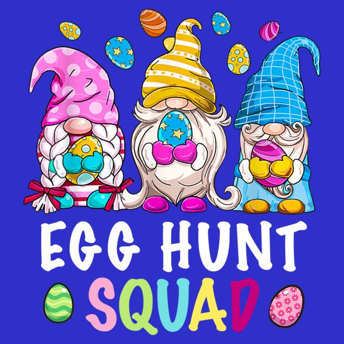 Egg Hunt Squad Gnomes Happy Easter Day Gnomes Bunny Egg Hunt Gift Short Acrylic Beanie