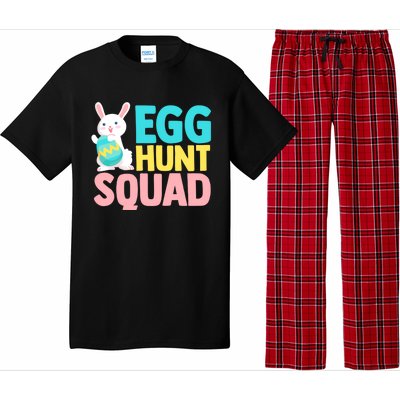 Egg Hunt Squad Easter Eggs Bunny Lover Holy Week Christian Gift Pajama Set