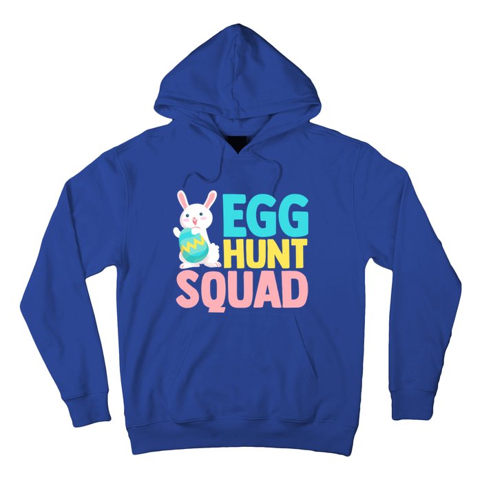 Egg Hunt Squad Easter Eggs Bunny Lover Holy Week Christian Gift Hoodie