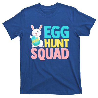 Egg Hunt Squad Easter Eggs Bunny Lover Holy Week Christian Gift T-Shirt