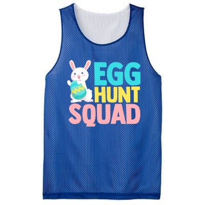 Egg Hunt Squad Easter Eggs Bunny Lover Holy Week Christian Gift Mesh Reversible Basketball Jersey Tank