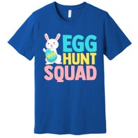 Egg Hunt Squad Easter Eggs Bunny Lover Holy Week Christian Gift Premium T-Shirt