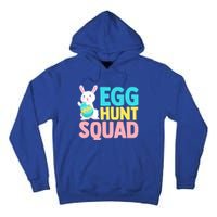 Egg Hunt Squad Easter Eggs Bunny Lover Holy Week Christian Gift Tall Hoodie