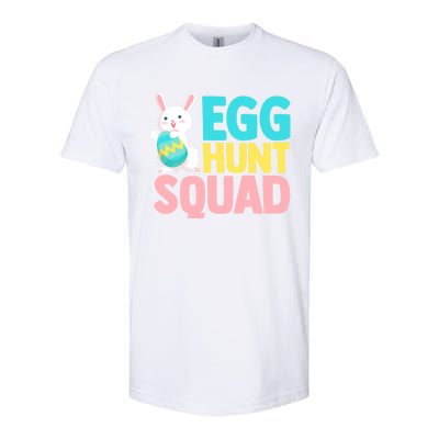 Egg Hunt Squad Easter Eggs Bunny Lover Holy Week Christian Gift Softstyle CVC T-Shirt