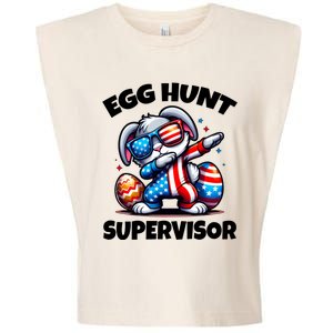 Egg Hunt Supervisor Easter 2024 Family Matching Garment-Dyed Women's Muscle Tee