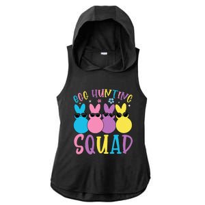 Egg Hunting Squad Ladies PosiCharge Tri-Blend Wicking Draft Hoodie Tank