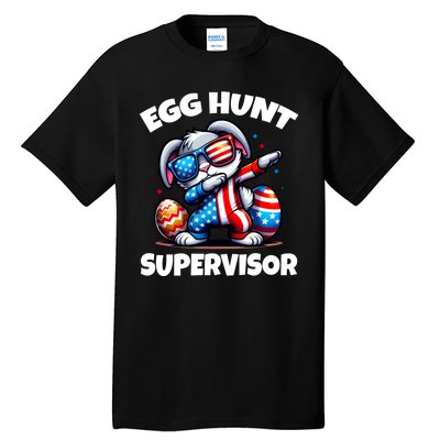 Egg Hunt Supervisor Easter 2024 Family Matching Tall T-Shirt