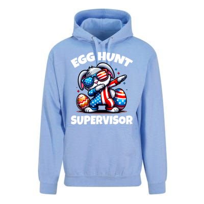 Egg Hunt Supervisor Easter 2024 Family Matching Unisex Surf Hoodie