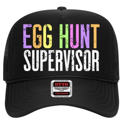 Egg Hunt Supervisor High Crown Mesh Back Trucker Hat