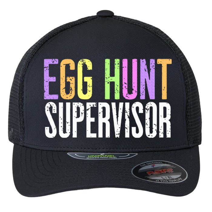 Egg Hunt Supervisor Flexfit Unipanel Trucker Cap