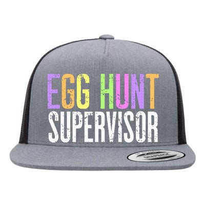 Egg Hunt Supervisor Flat Bill Trucker Hat