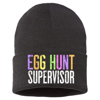 Egg Hunt Supervisor Sustainable Knit Beanie