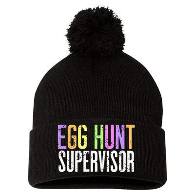 Egg Hunt Supervisor Pom Pom 12in Knit Beanie