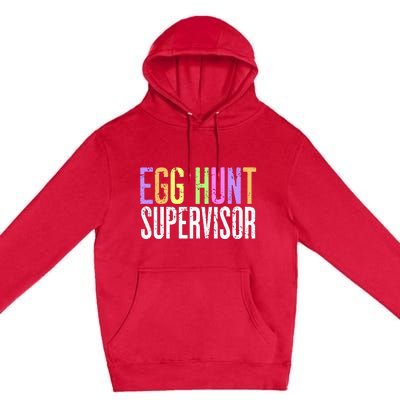 Egg Hunt Supervisor Premium Pullover Hoodie