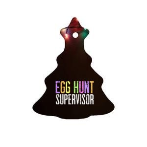 Egg Hunt Supervisor Ceramic Tree Ornament