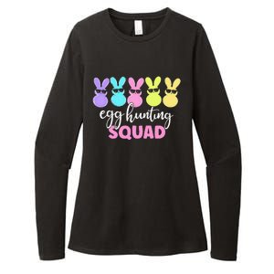 Egg Hunting Squad Crew Family Happy Easter Bunny Womens CVC Long Sleeve Shirt