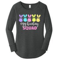 Egg Hunting Squad Crew Family Happy Easter Bunny Women's Perfect Tri Tunic Long Sleeve Shirt