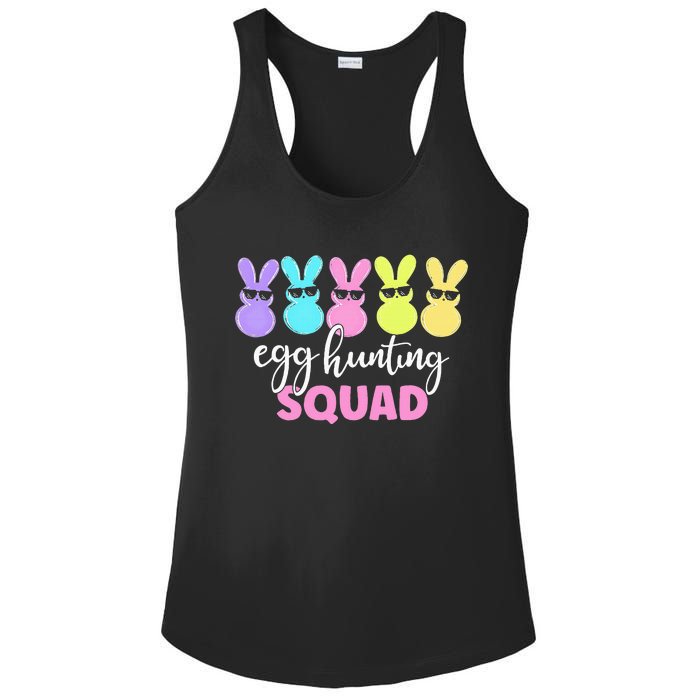 Egg Hunting Squad Crew Family Happy Easter Bunny Ladies PosiCharge Competitor Racerback Tank